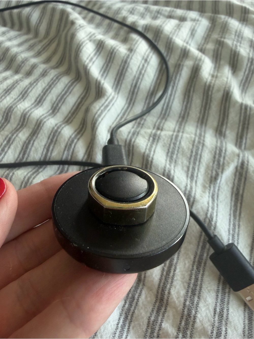 Oura Heritage Gold Ring Gen 3 size 8